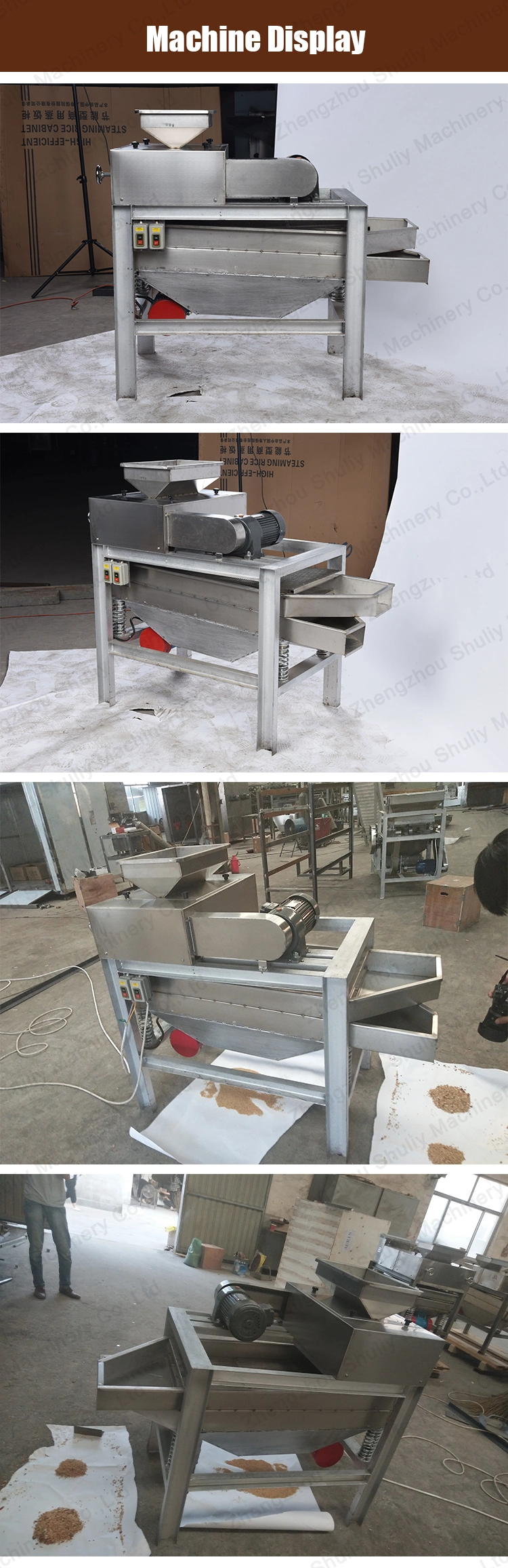 200-300kg/Hour Automatic Peanut Almond Cashew Nut Chopper Cashew Nut Cutting Machine