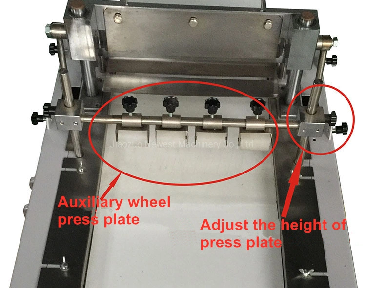 Tabletop Nuts Cookies Cutting Machine Frozen Cranberry Biscuit Slicer Machine