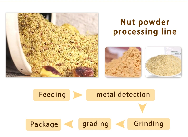 200 Kg/H-400kg/H Walnut Cashew Pistachio Macadamia Nuts Nuts Processing Machines