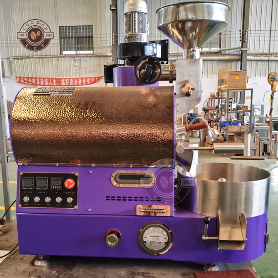 Machine de torréfaction automatique de noix de cajou de torréfacteur automatique d'arachide des prix bon marché d'acier inoxydable